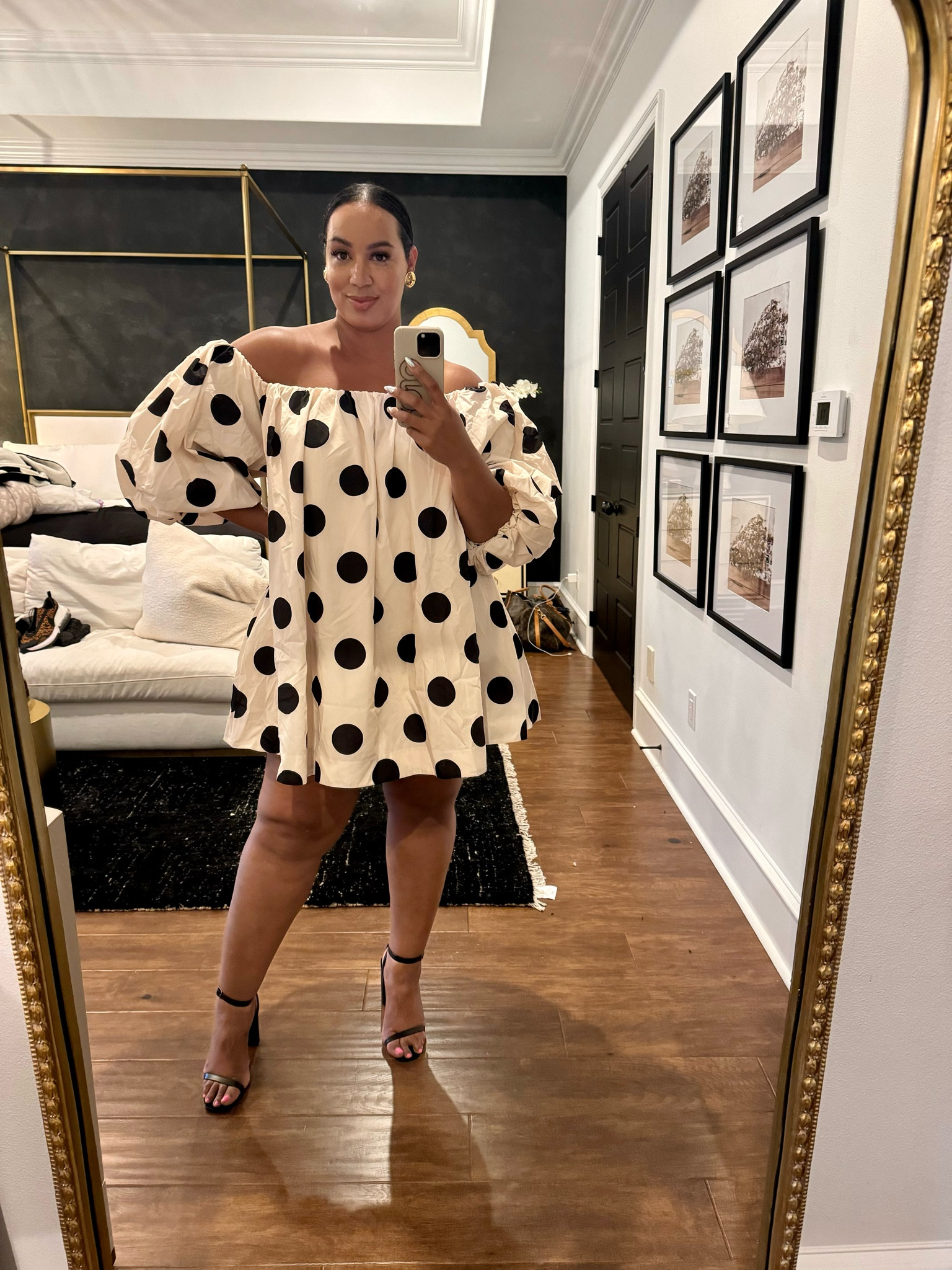 Loving this adorable dress from Anthropologie. You can definitely size down. 
Party dress date night brunch dress mid size plus size birthday wedding guest 

#LTKParties #LTKMidsize #LTKStyleTip