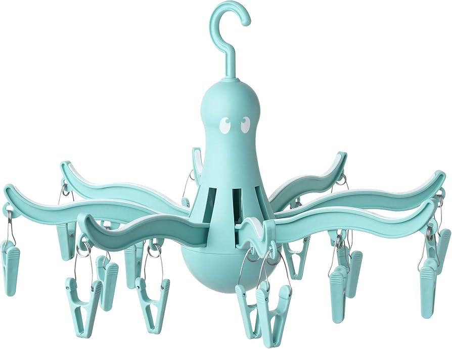 IKEA ASIA PRESSA Hanging Dryer 16 Clothes pegs Turquoise | Amazon (US)