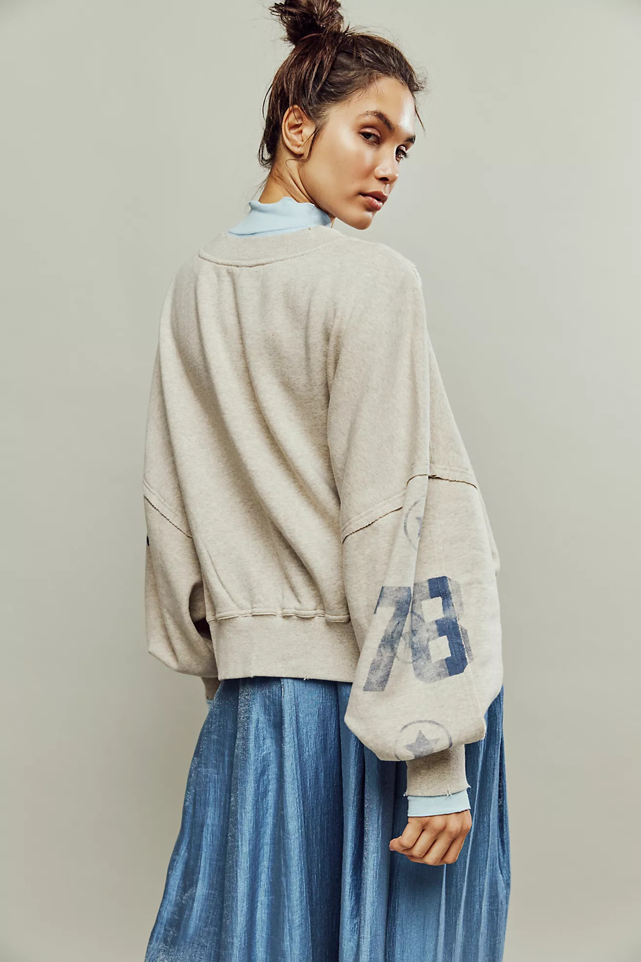 Gaia Sweatshirt | Free People (Global - UK&FR Excluded)