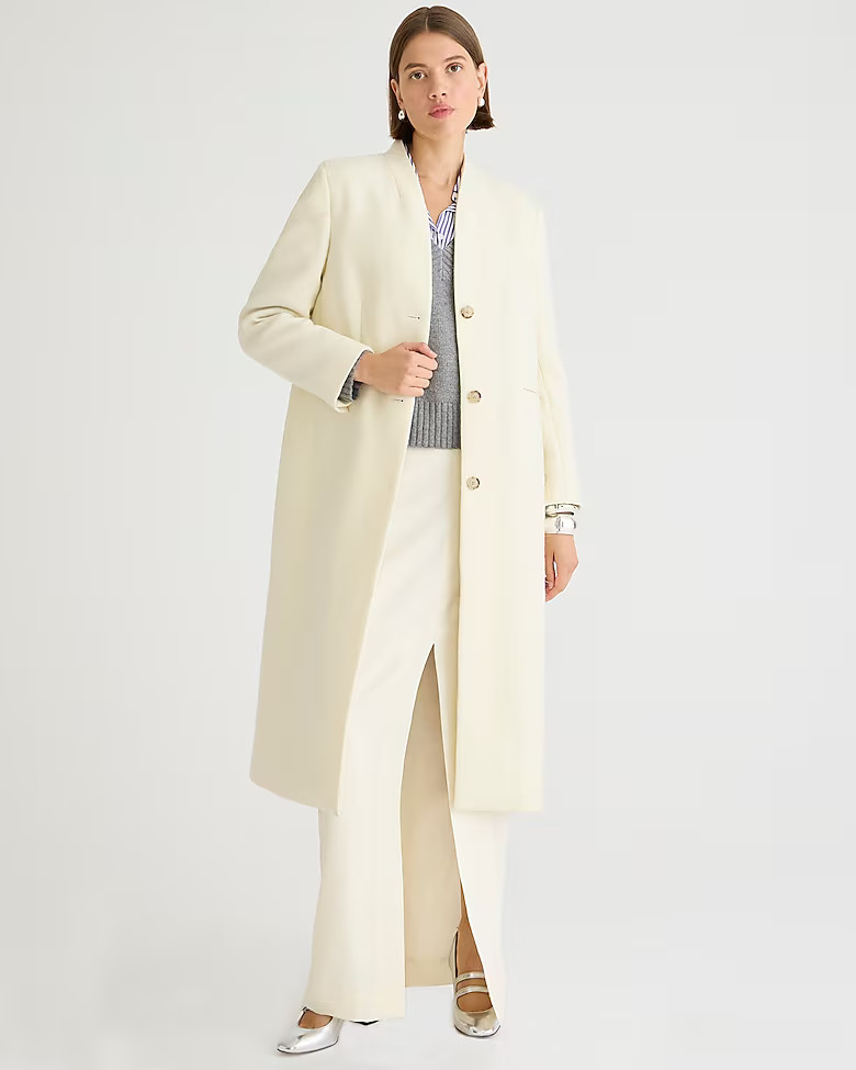 Palais topcoat in Italian melton wool | J. Crew US