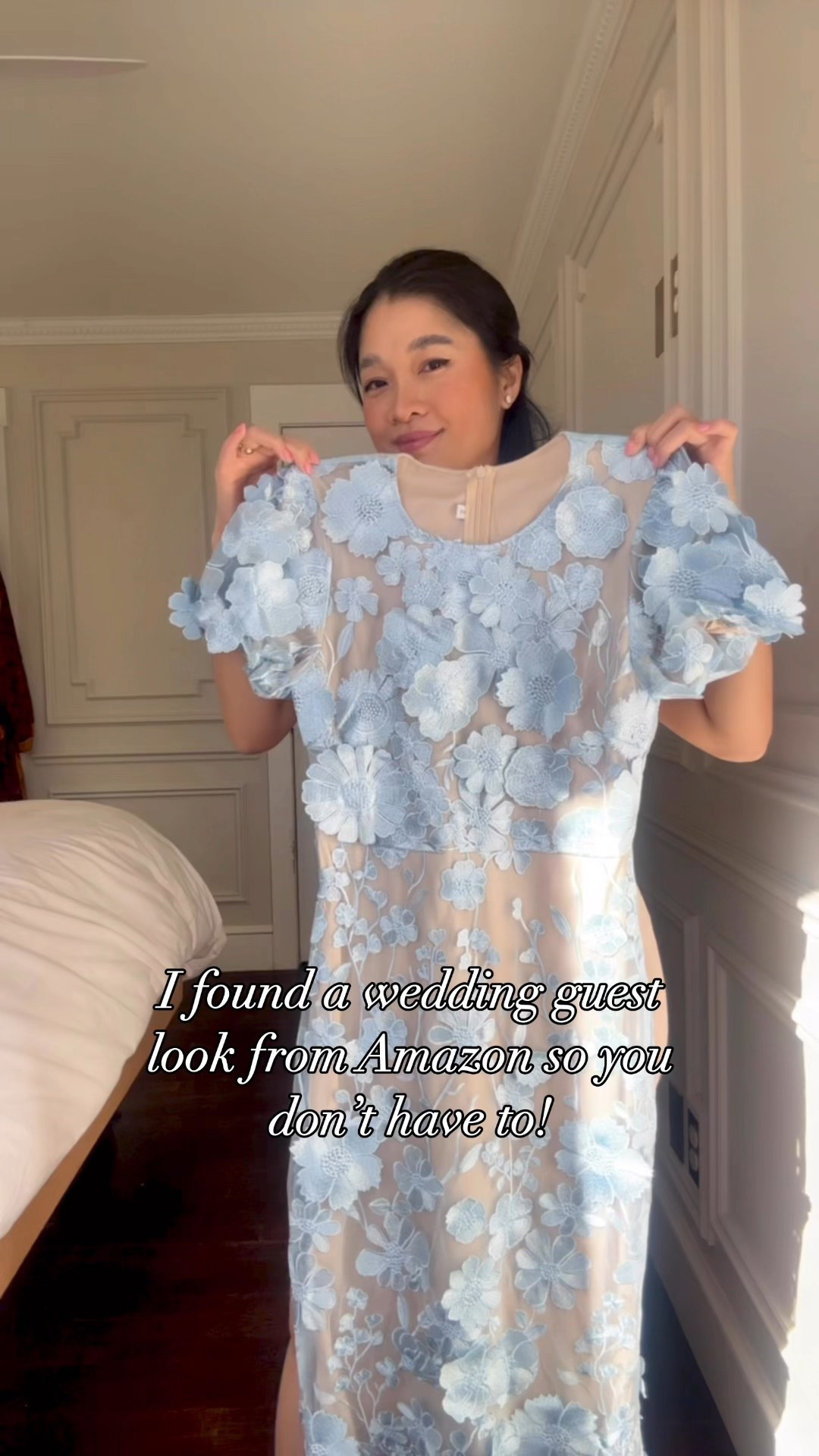 Amazon wedding guest dress. Spring wedding guest outfit  

#LTKWedding #LTKStyleTip