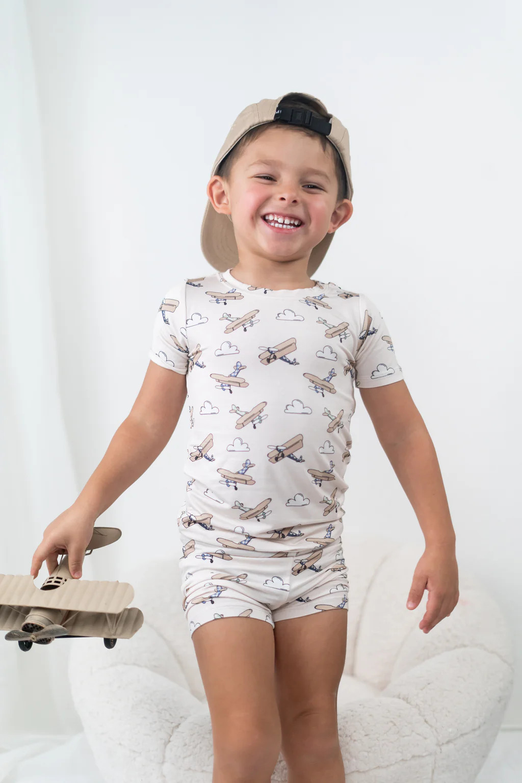 PLANE FUN DREAM SHORT SET | DREAM BIG LITTLE CO