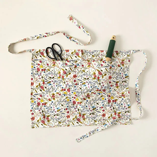 Floral-Printed Garden Apron | UncommonGoods