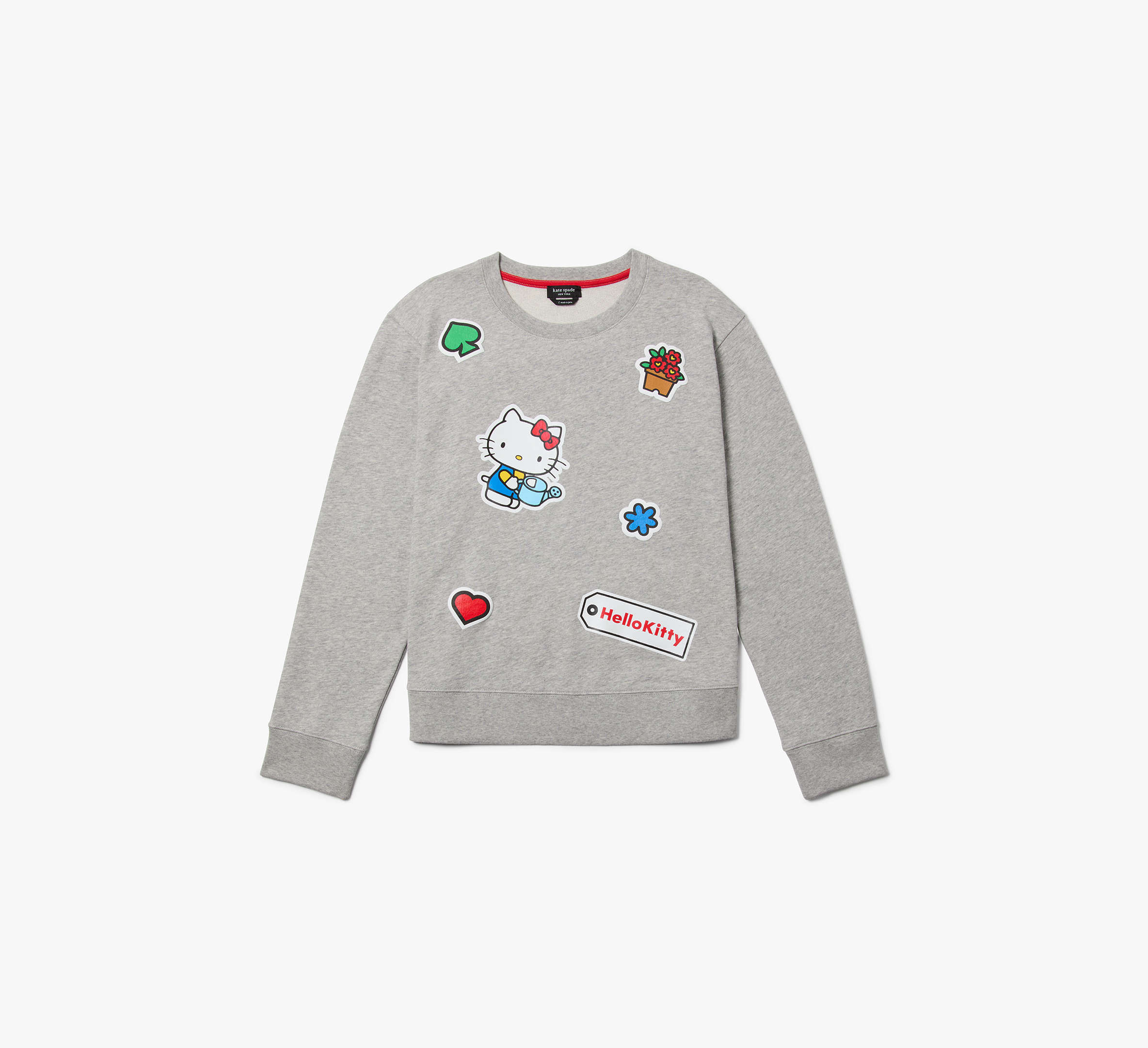 Kate Spade Hello Kitty X Kate Spade New York Sweatshirt, grey - XL | Kate Spade Outlet