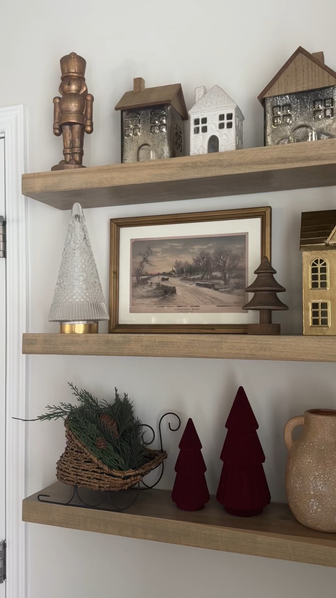 My Christmas shelves! 🥰

#LTKSeasonal #LTKHoliday #LTKHome