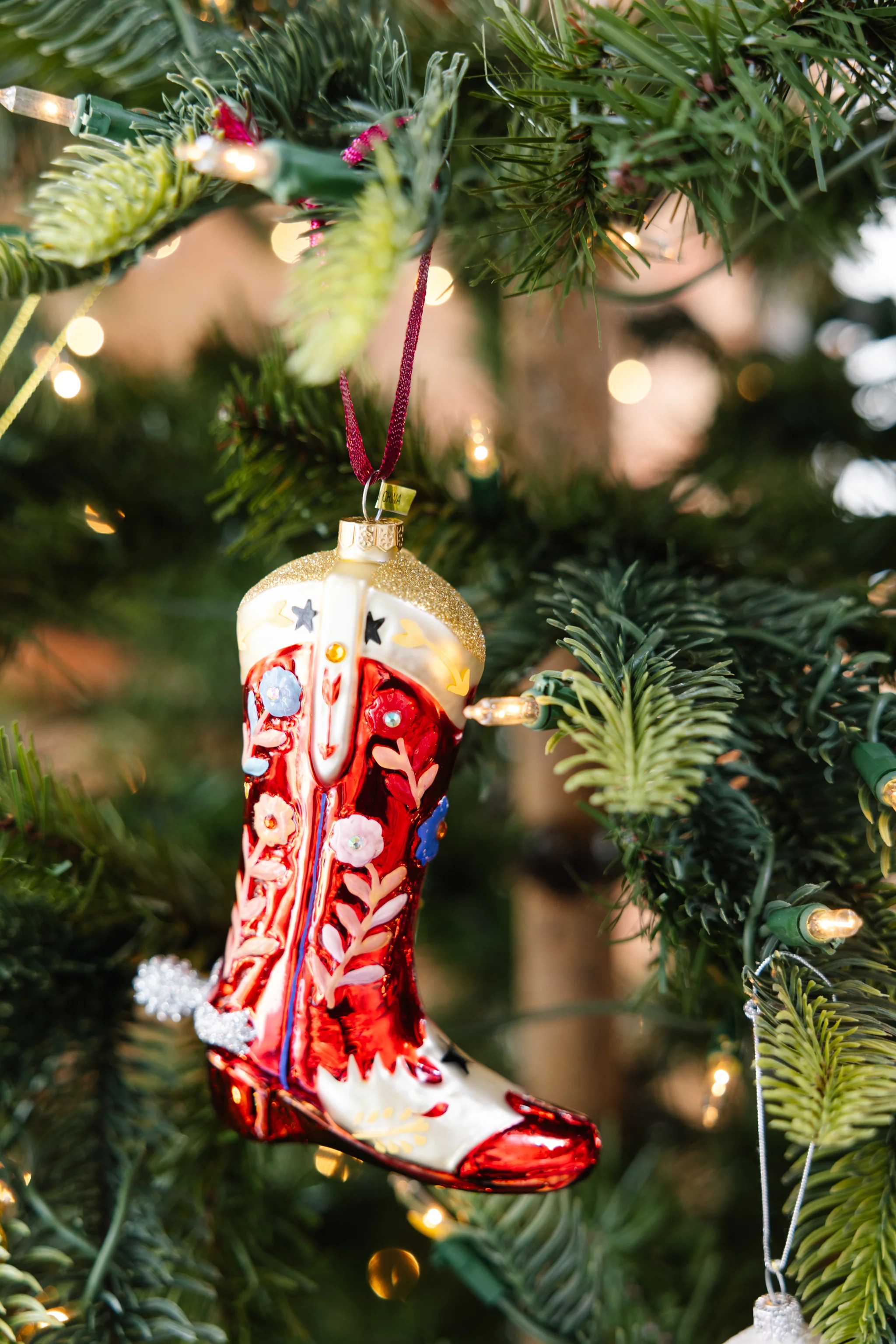 Furbish Studio - Fancy Cowboy Boot Ornament | Furbish Studio