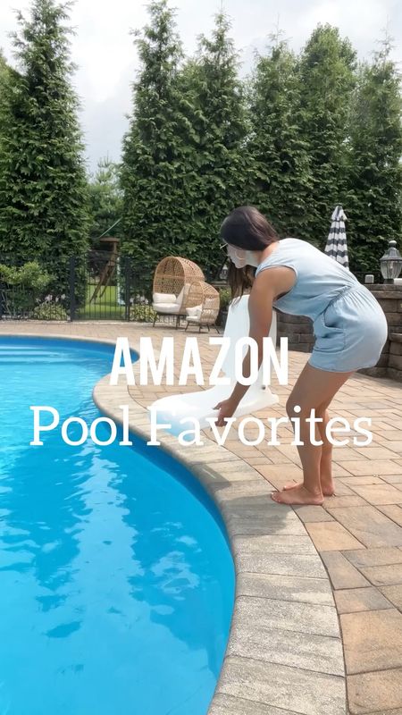 Amazon pool favorites 
Pool chair, solar pool lights, towel rack 

#LTKHome