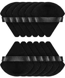 BEAKEY 12pcs Powder Puffs for Face Powder Triangle Powder Puff for Loose & Cosmetic Foundation, M... | Amazon (US)