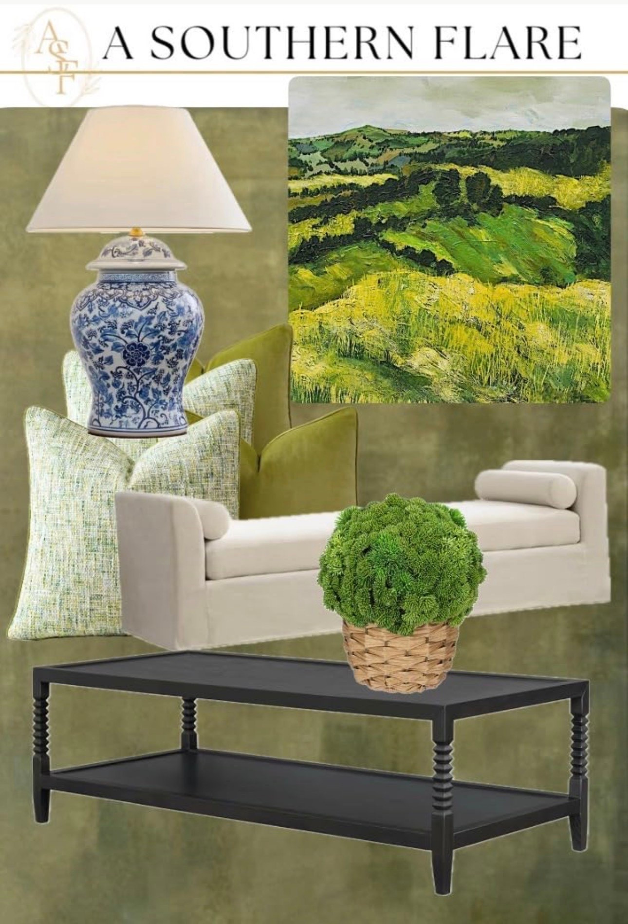 natural vibes to the living room with this gorgeous landscape painting. It's stunning! #HomeDecor #Art

#LTKHome