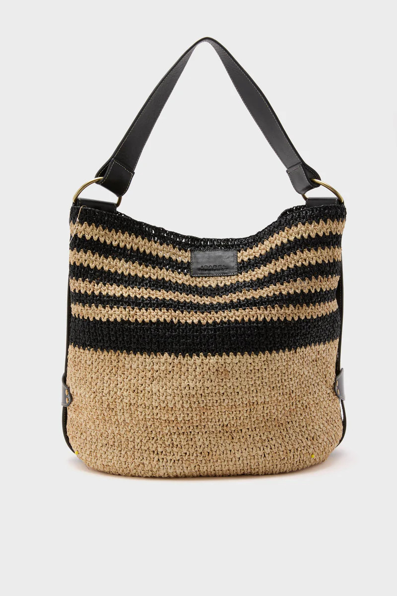 Black and Natural Bayia Bag | Tuckernuck (US)