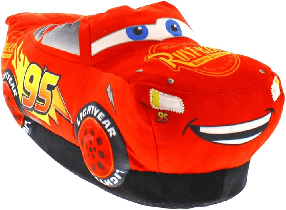 Happy Feet Slippers Officially Licensed Disney and Pixar Character, Figural Slippers for Men, Wom... | Amazon (US)