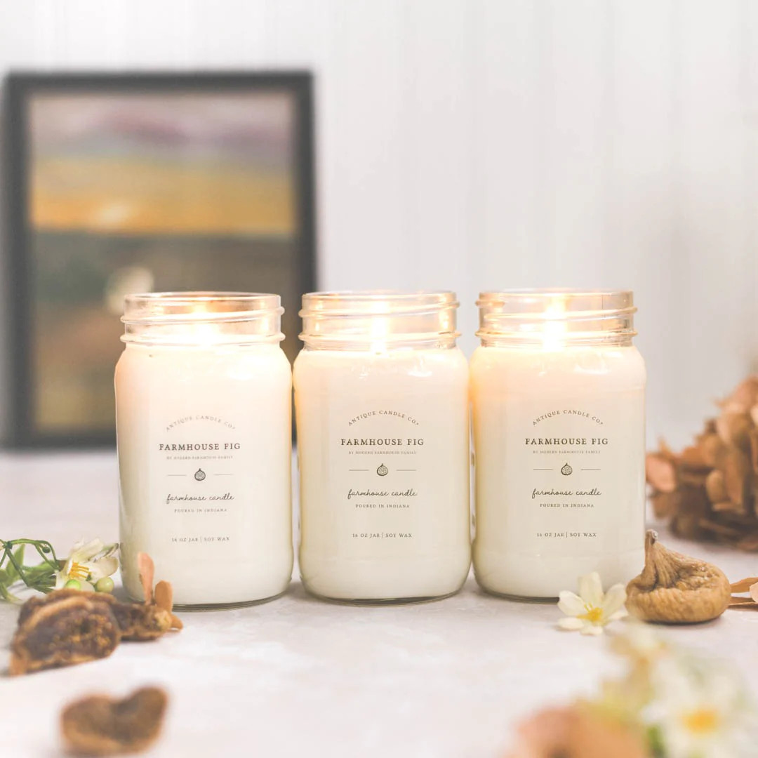 Farmhouse Fig by Modern Farmhouse Family Bundle of Three | Antique Candle Co.