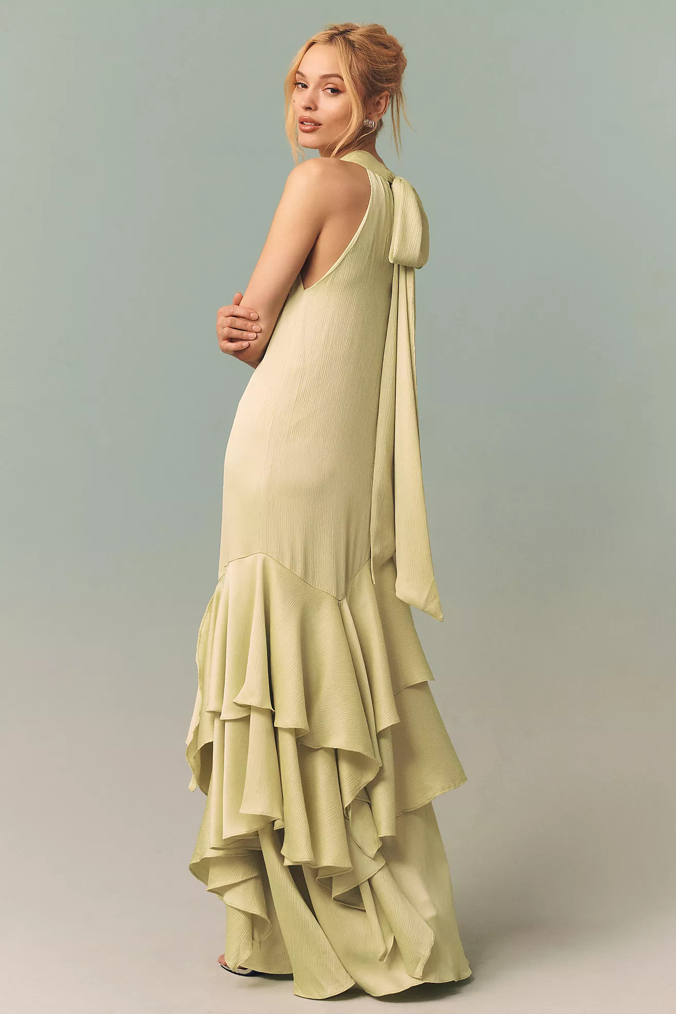 Elliatt Varella Halter Gown | Anthropologie (US)