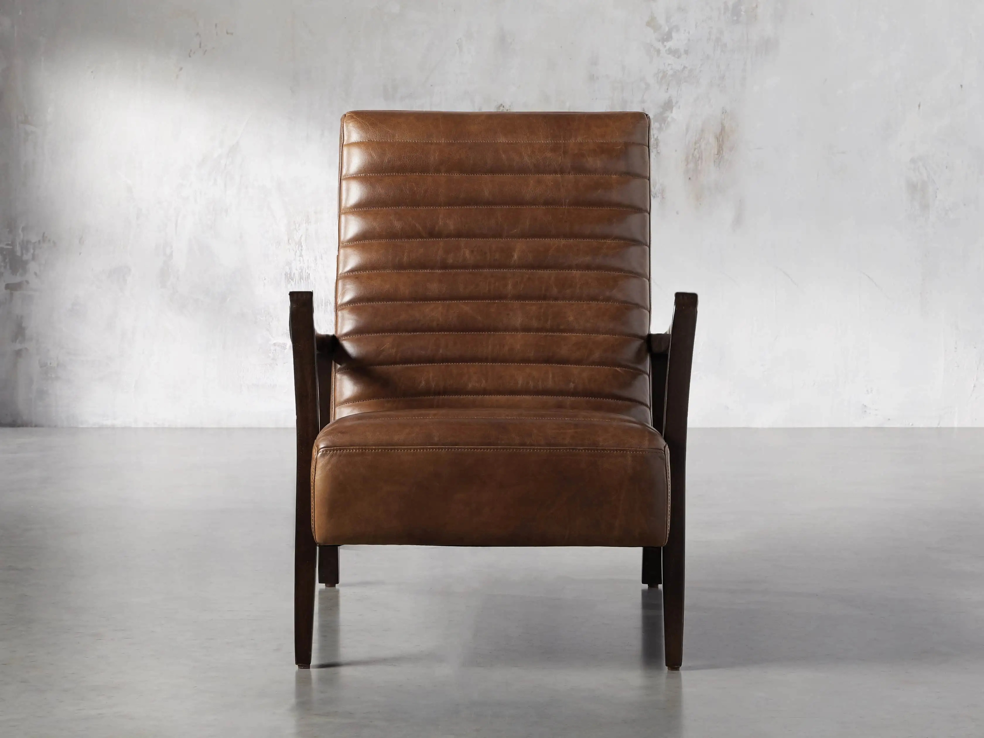 Pryor Leather Chair | Arhaus