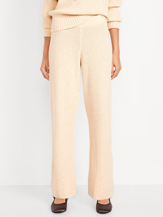 Textured Bouclé Lounge Pants | Old Navy (US)