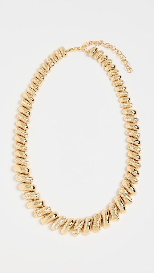 The Ridged Pyramid Statement Necklace | Shopbop