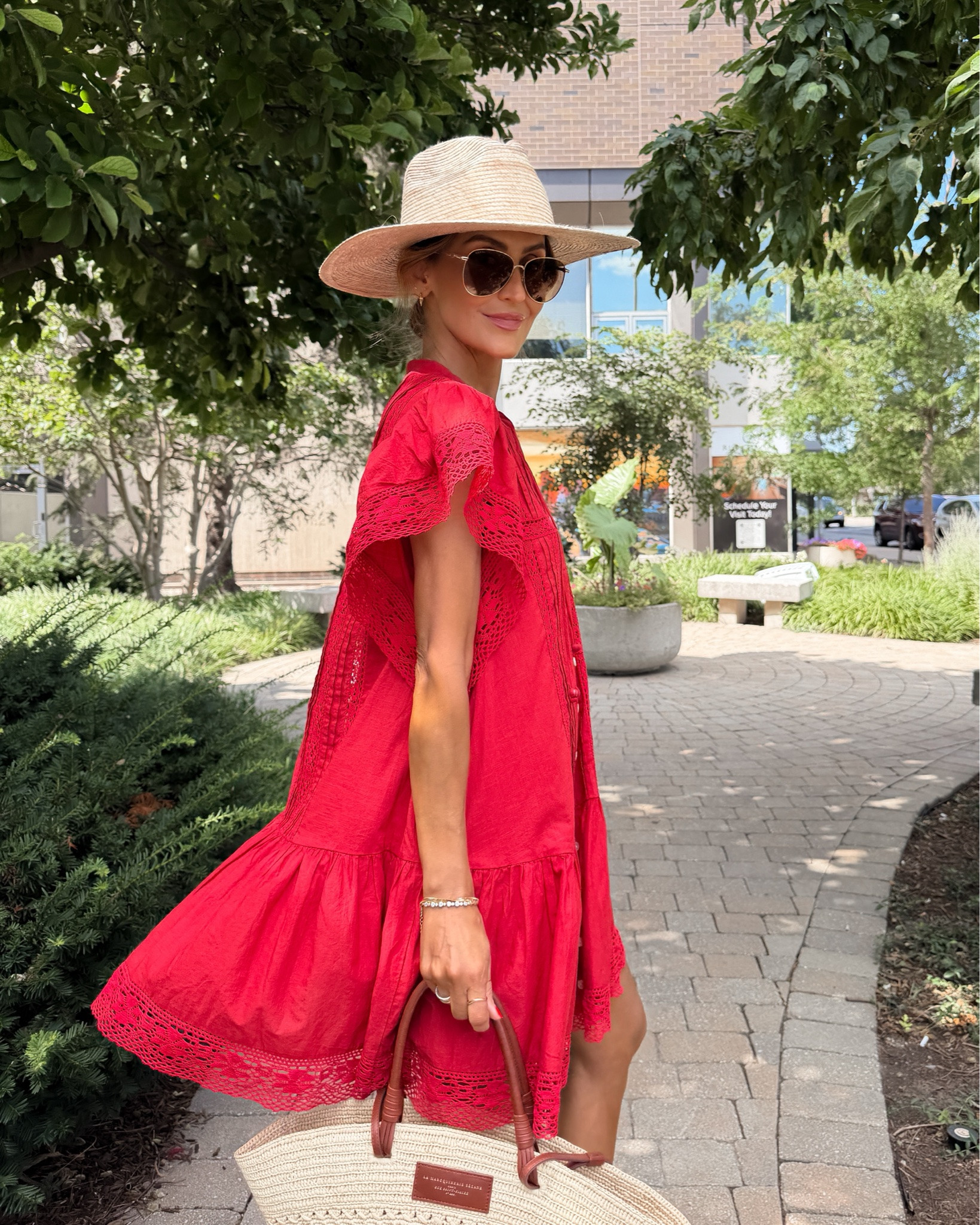 Its all in the deets! Endless summers with this little red number! Save it for your next coastal vacation! Size small

#LTKootd #LTKSeasonal #LTKTravel