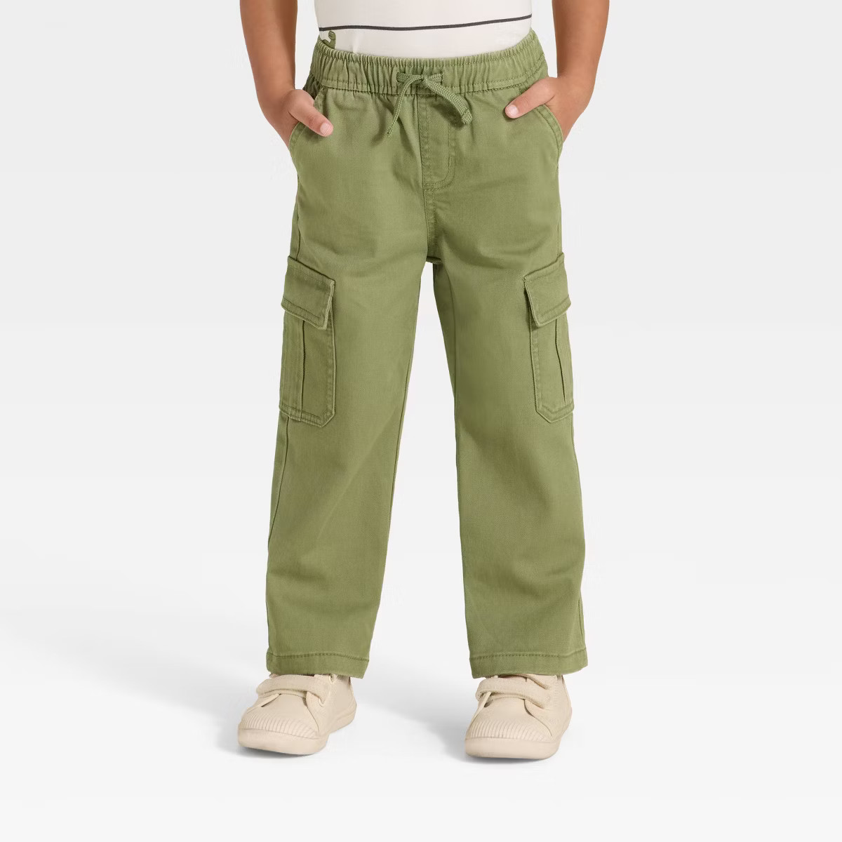 Toddler Boys' Cargo Pants - Cat & Jack™ Green 3T | Target