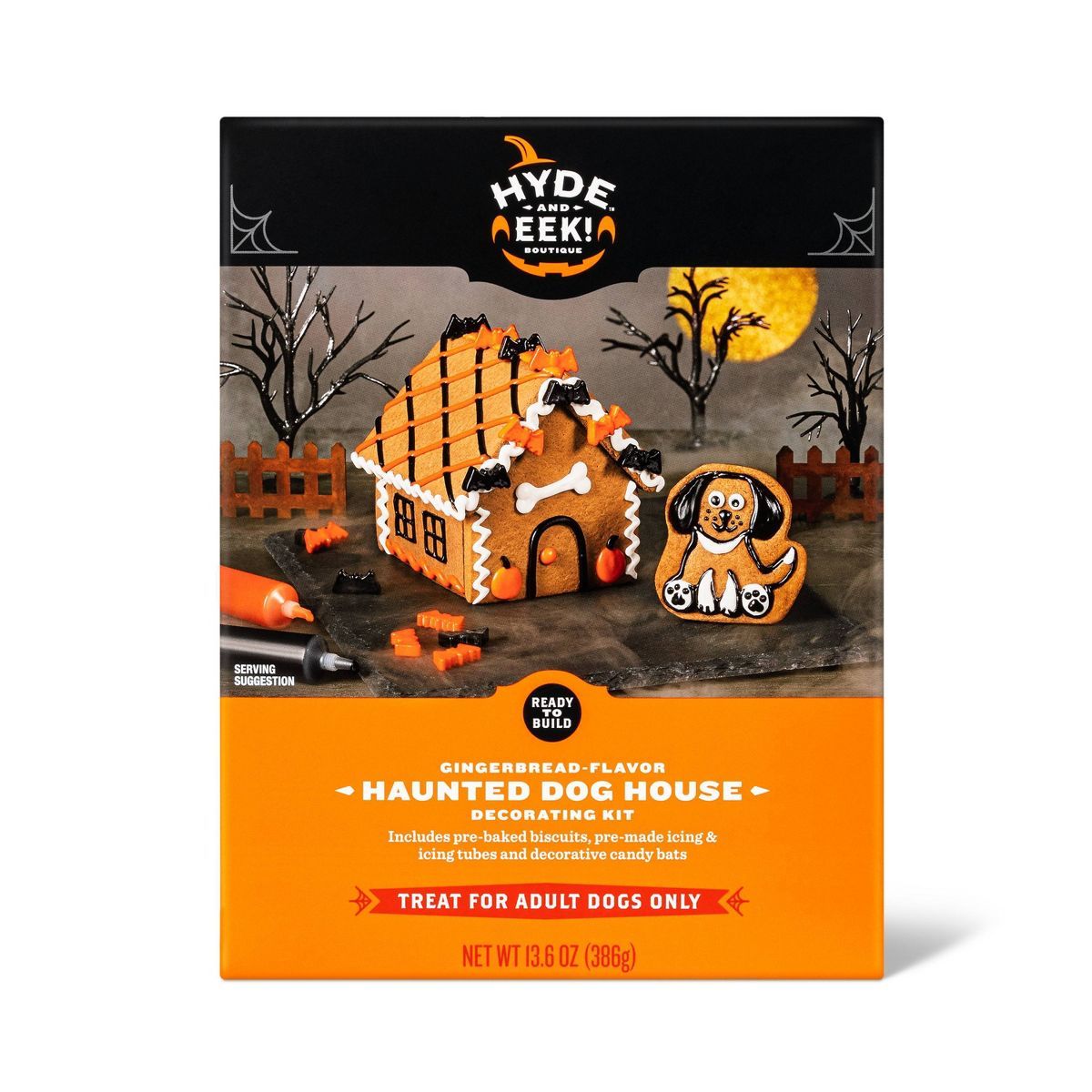 Halloween Gingerbread House Kit Dog Treats - 13.6oz - Hyde & EEK! Boutique™ | Target