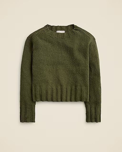 Relaxed crewneck beach sweater | J. Crew US