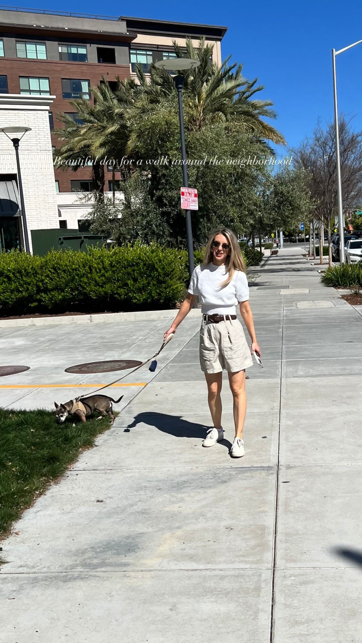 Beautiful day for a walk around the neighborhood