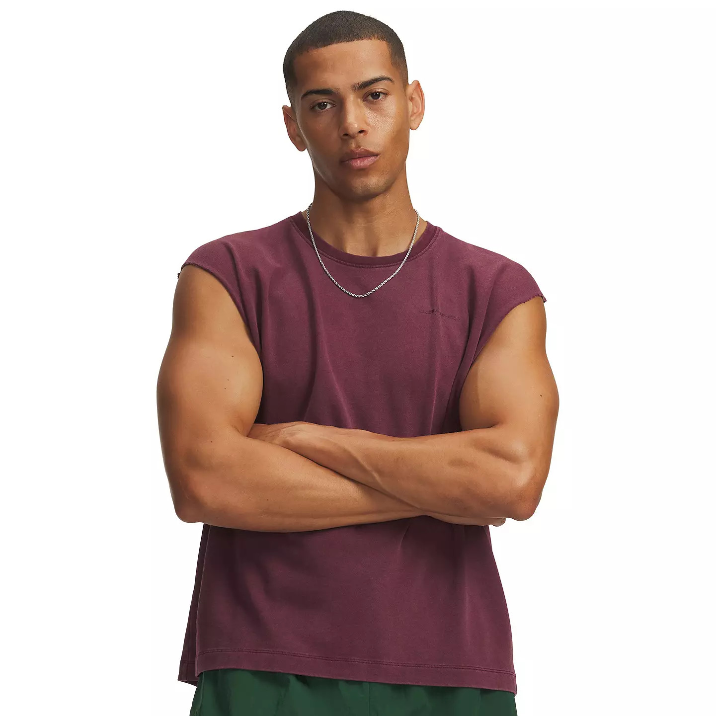 Under Armour Men's Icon Heavyweight Washed Cotton Tank Top | DICK'S Sporting Goods
