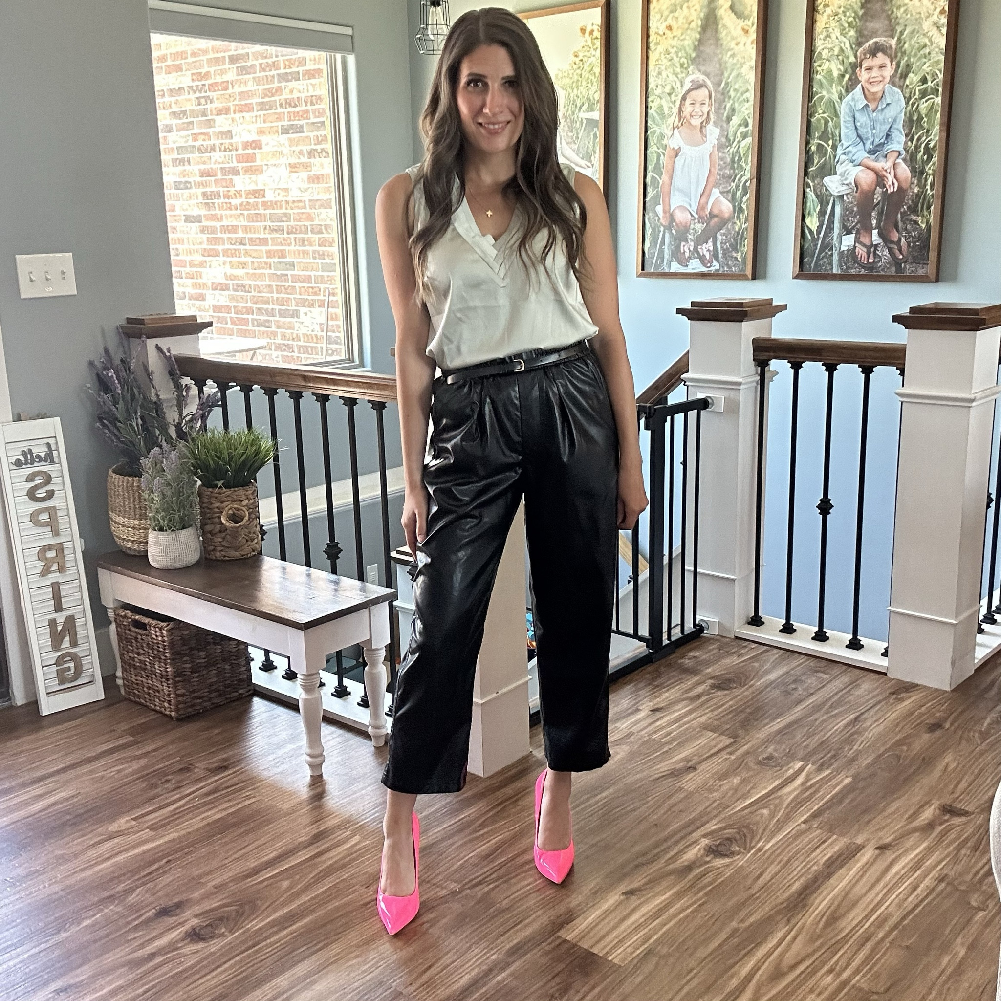 Spice up your work life with a little leather 🤩 

#LTKSeasonal #LTKWorkwear #LTKFindsUnder50