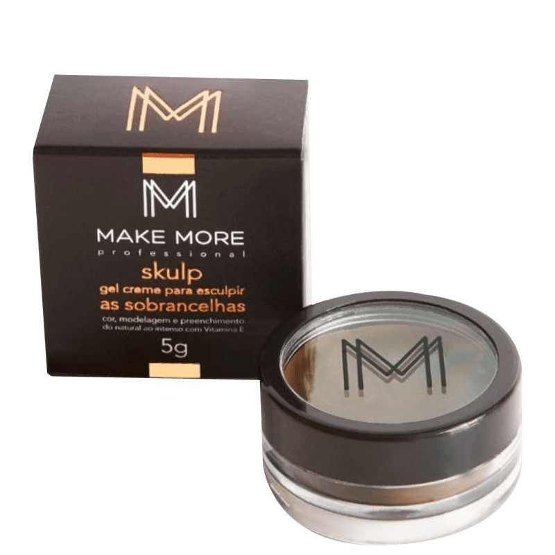 Make More Skulp Onix
        
              - Gel Creme para as Sobrancelhas 5g | Beleza Na Web (BR)