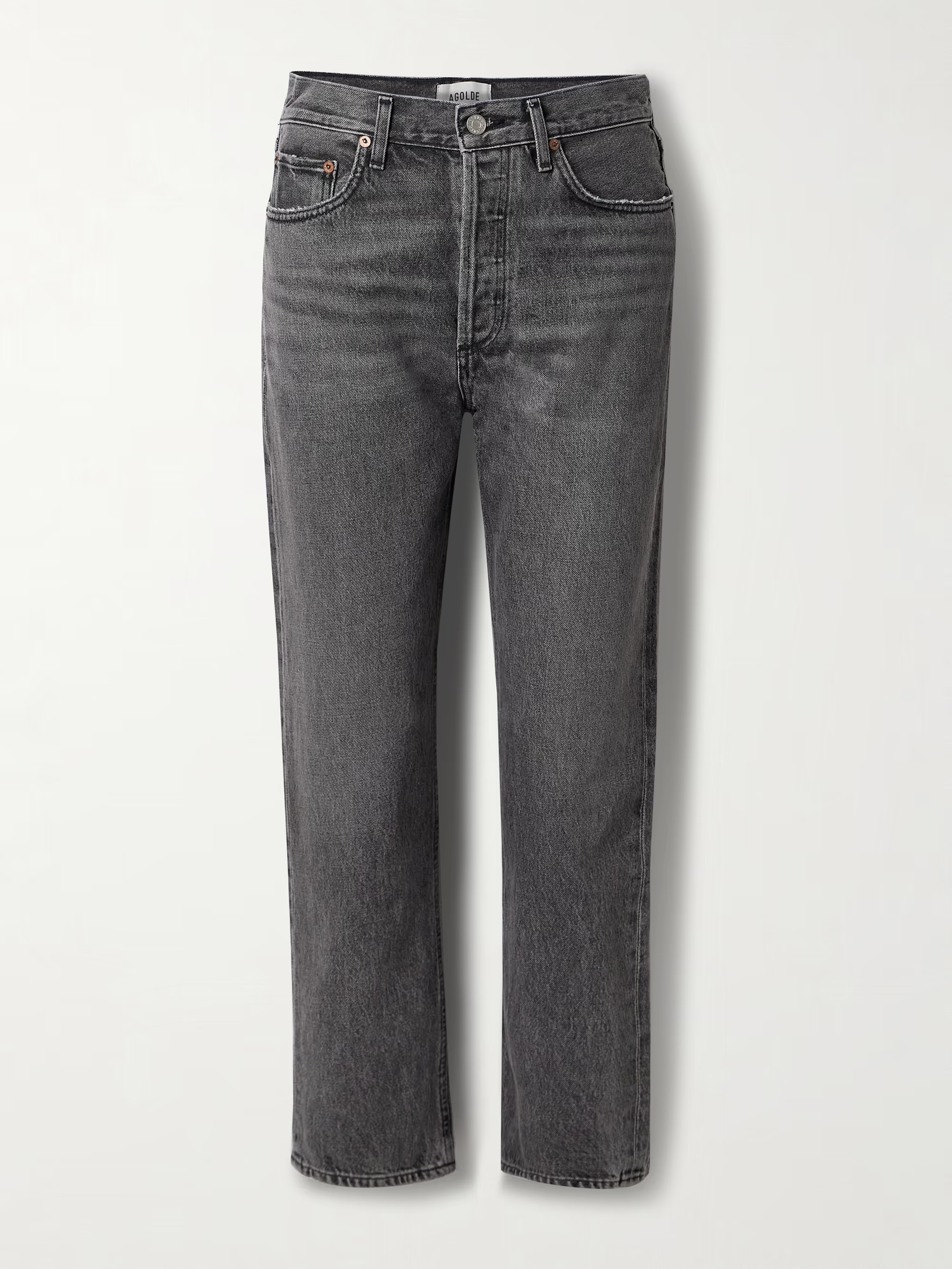 '90s Pinch Waist cropped high-rise straight-leg jeans | NET-A-PORTER (US)