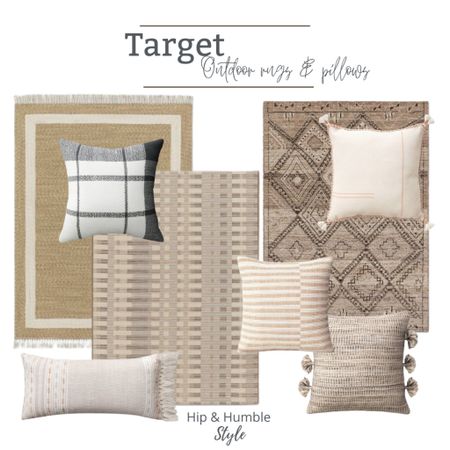 Outdoor rugs and pillows from Target outdoor decor, patio decor , outdoor throw pillows #target #outdoor decor 

#LTKFind #LTKSeasonal #LTKhome