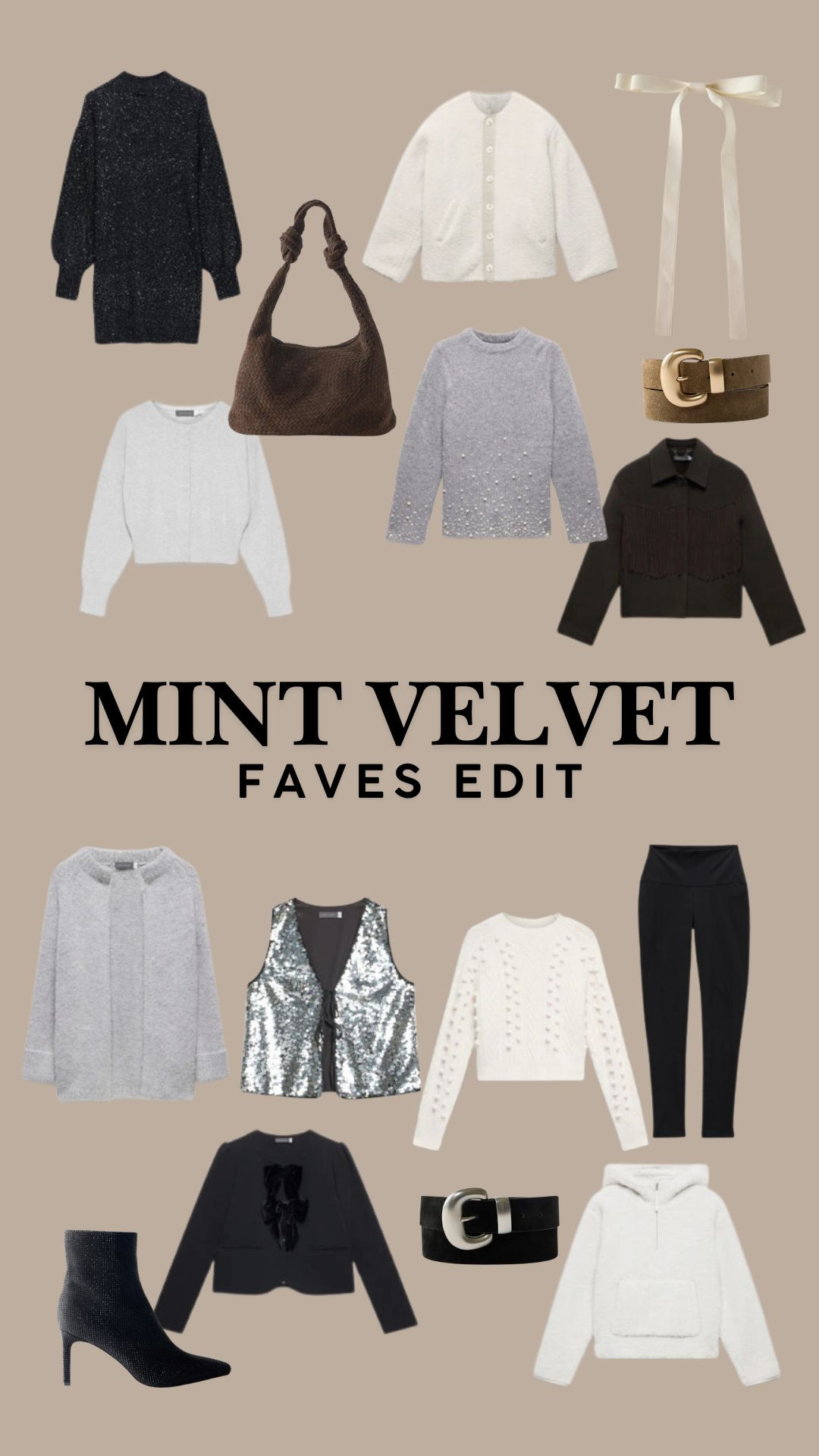 Mint Velvet favourites edit, December essentials, knitwear, jumpers, party wear, black leggings, basics, boots, accessories, winter fashion, my faves  

 #LTKuk #LTKwinter #LTKstyletip