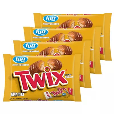 Twix Fun-Size Caramel Cookie Bars, 4 ct. | Tractor Supply