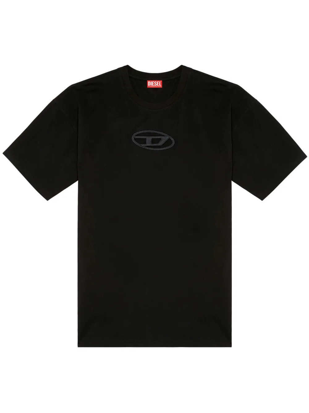 Diesel cut-out Organic Cotton T-shirt | Black | FARFETCH | Farfetch Global