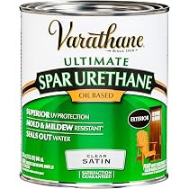 Varathane 9341 Oil-Based Ultimate Spar Urethane, Quart, Satin | Amazon (US)