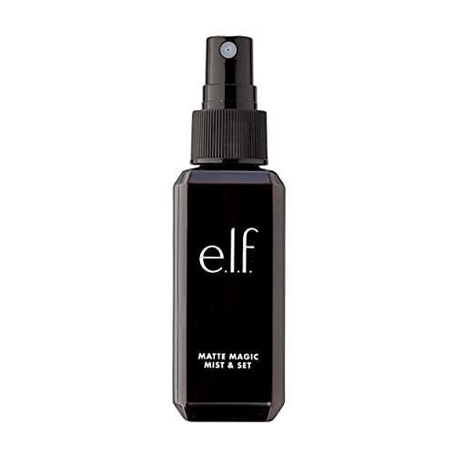 e.l.f., Matte Magic Mist & Set - Small, Lightweight, Long Lasting, Mattifying, Revitalizes, Controls Shine, Refreshes, Hydrates, All-Day Wear, 2.0 Fl Oz | Amazon (US)