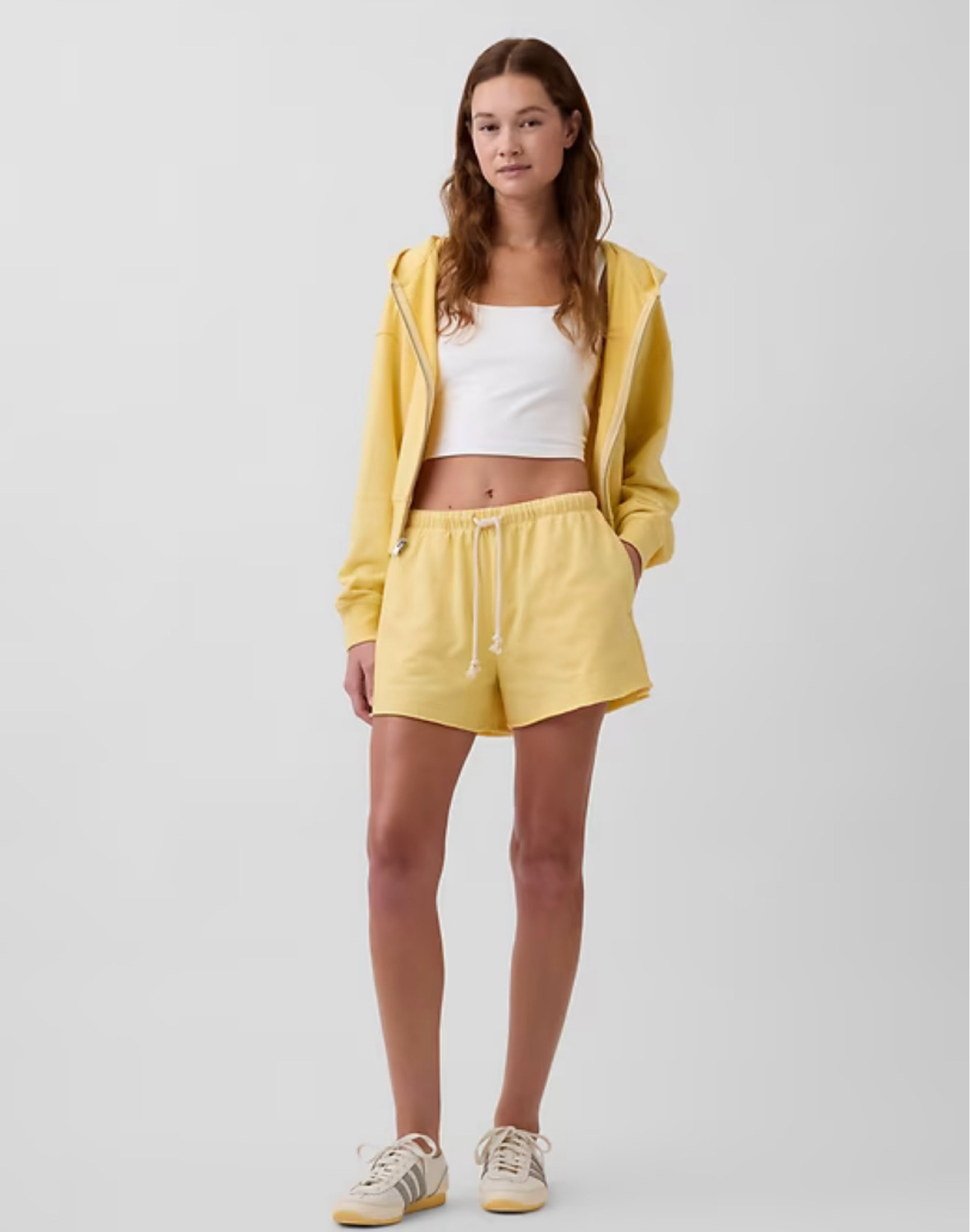 These terry shorts from Gap are giving effortless off-duty summer vibes ☀️✨ Super soft, comfy, and perfect for lounging, running errands, beach days, or travel days. Easy to throw on with a tank, oversized button down, or matching set moment — and they’re currently on sale 🙌🏽 #LTKSaleAlert #GapStyle #SummerStyle #TerryShorts #CasualChic #VacationStyle #LTKFinds

#LTKSaleAlert #LTKgrwm #LTKMidsize