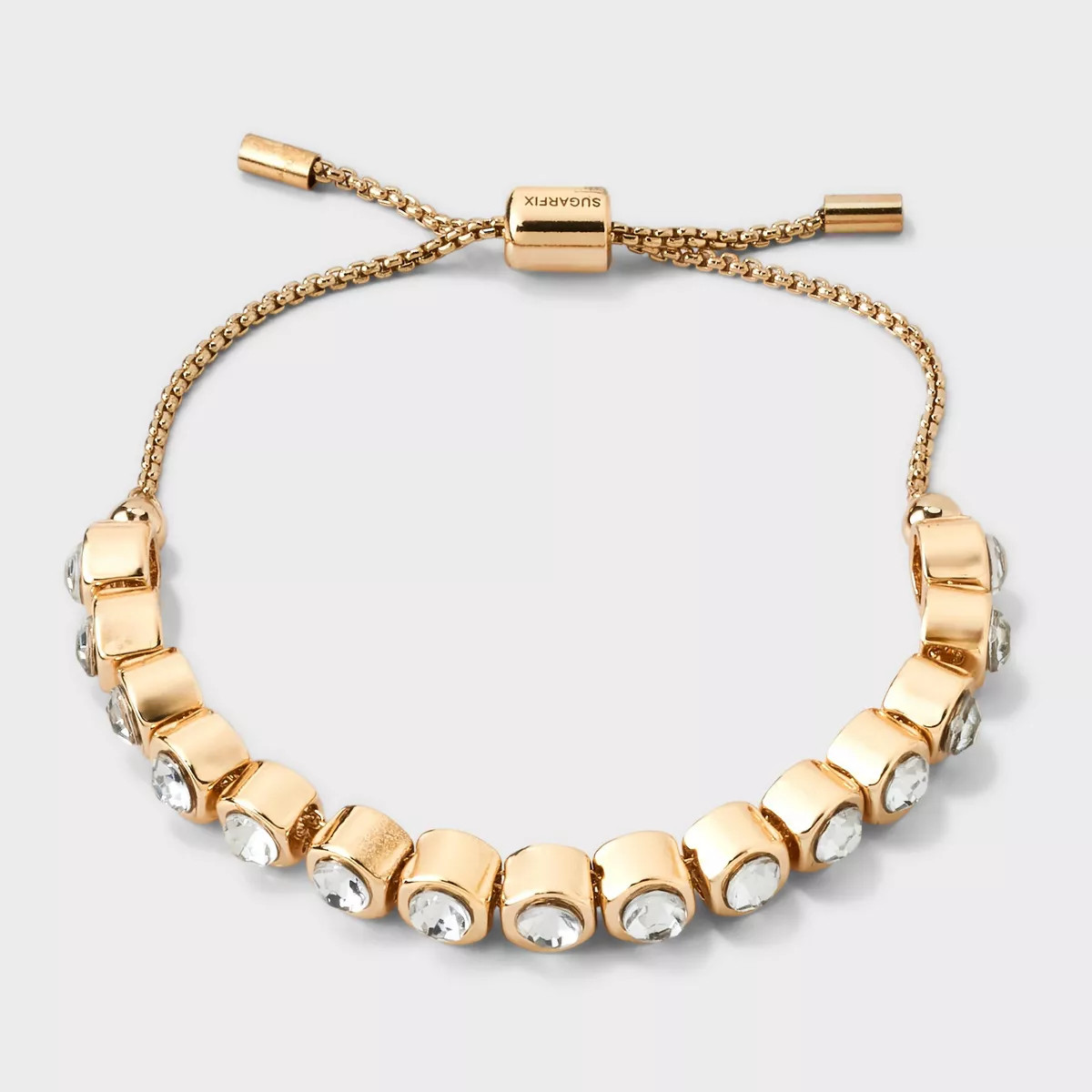 SUGARFIX by BaubleBar Stone Stretch Bracelet - Gold | Target