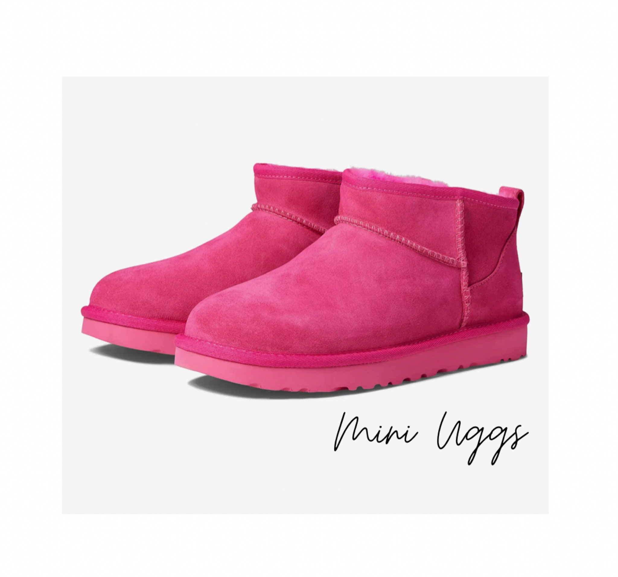 Mini Ugg Boots from Zappos! 

#LTKshoecrush #LTKsalealert #LTKSeasonal