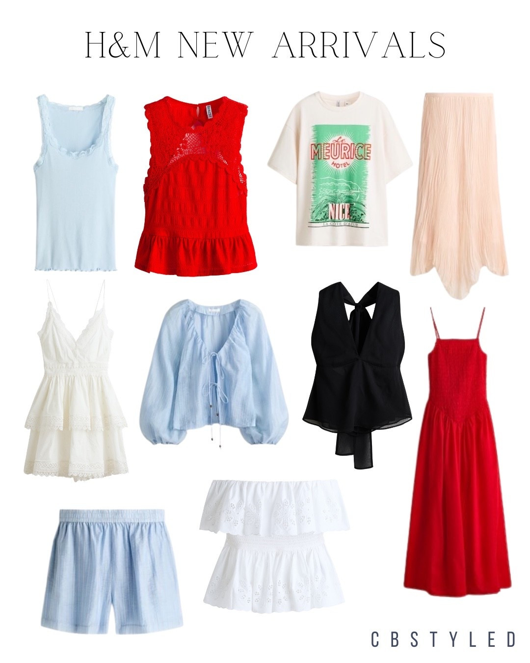H&M new arrivals for summer!

#LTKgrwm #LTKootd