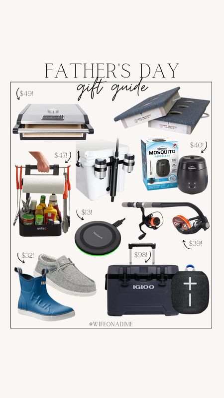 Father's Day gift guide! 

Father's day, gift guide, Amazon, amazon finds, amazon favorites, amazon fathers day, amazon gifts, amazon mens, mens gifts, gifts for men, hey dude wally loafer, fishing rod holder, 3 hole washer toss game, fishing line spooler, huk mens rogue wave shoe, wireless charger, mosquito repellent, portable speaker, bluetooth speaker, outdoor portable pizza oven, igloo ice chest cooler, grilling caddy

#LTKFind #LTKGiftGuide #LTKmens