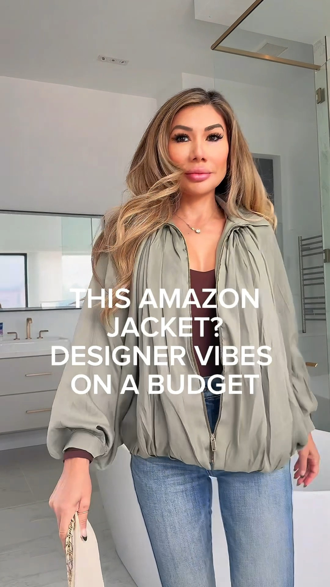 This Amazon jacket is one of those timeless pieces you’ll reach for again and again — soft, cozy, and perfectly structured. I’m wearing it at home while getting ready for church, paired with a fitted brown top and blue jeans for that effortless, polished vibe. The neutral tone makes it easy to dress up or down — from brunch to errands to Sunday service.

I’m wearing a size Small (fits true to size).
Available in sizes XS–XL, and comes in Taupe, Black, Cream, and Olive.
It’s that everyday staple that looks designer — without the price tag ✨

#LTKOver40 #LTKFindsUnder50 #LTKSeasonal