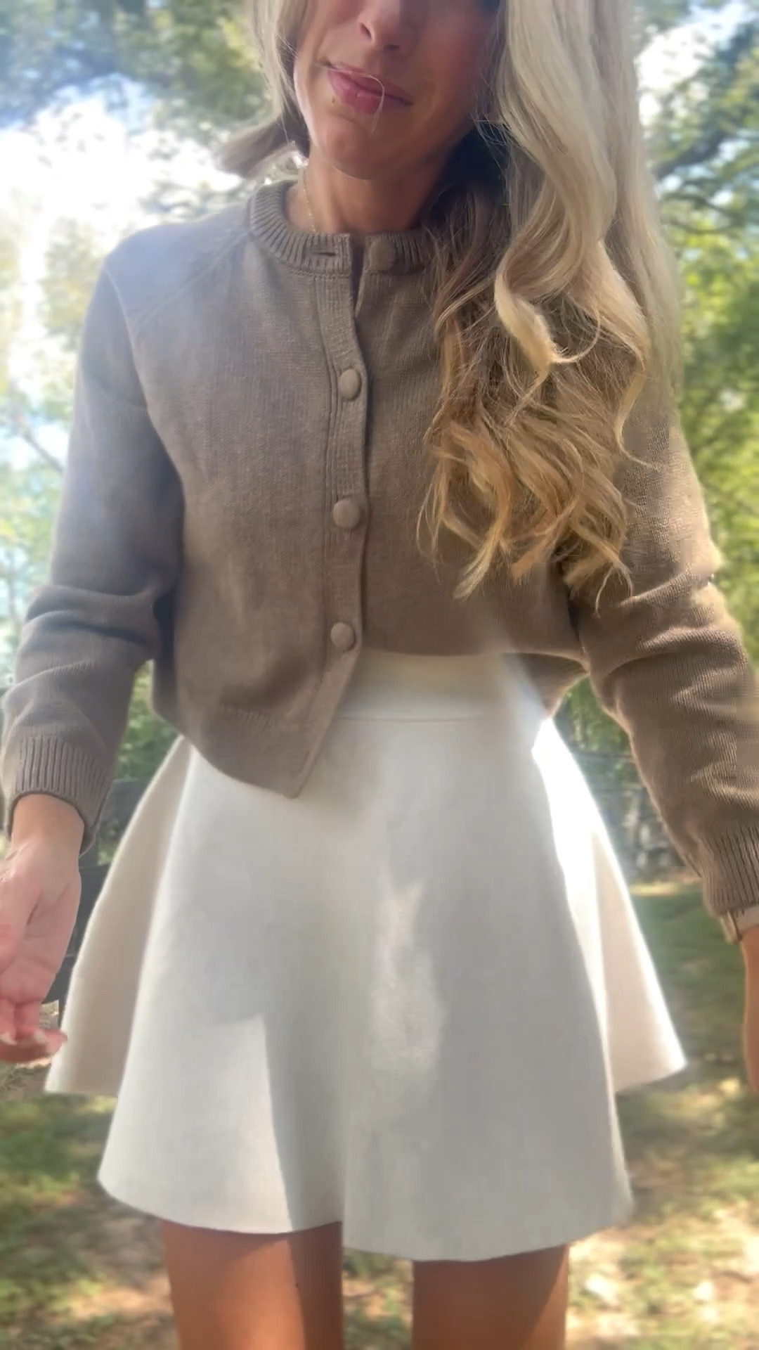 The cutest little fall outfit from Target! Wearing my normal XS. I am obsessed with this skirt! Fall outfit, fall target,  sweater, target skirt, winter skirt, fall outfit. Callie Glass 

#LTKFindsUnder50 #LTKFindsUnder100 #LTKSeasonal