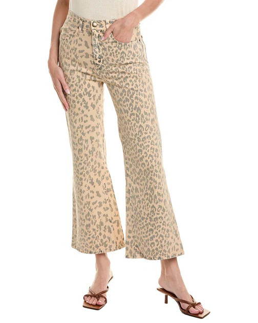 THE GREAT The Kick Bell Vintage Leopard Jean | Shop Simon