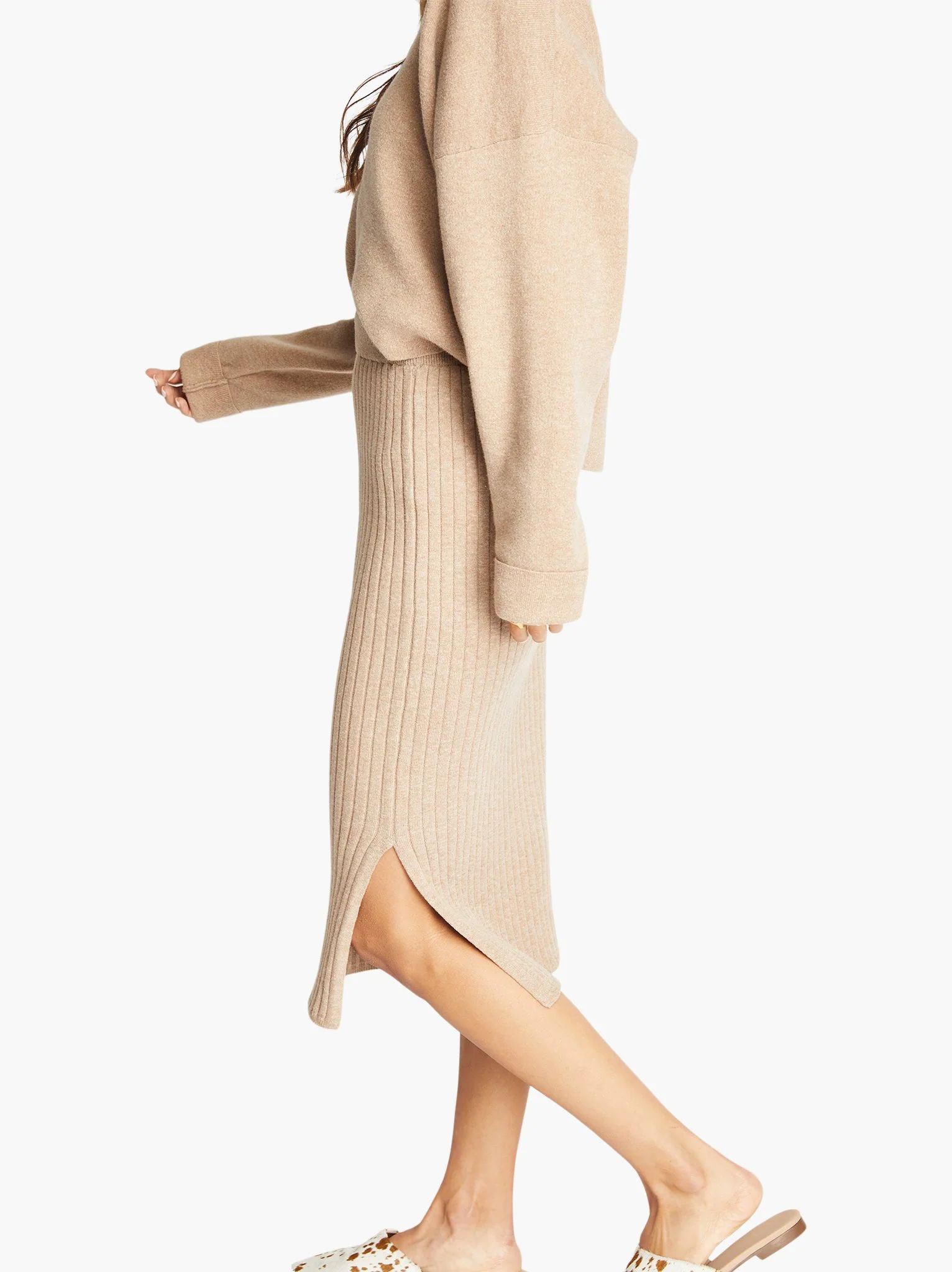 Marlowe Sweater Skirt - 

  
    

    $95or 4  payments of $23.75 by  ⓘ | ABLE