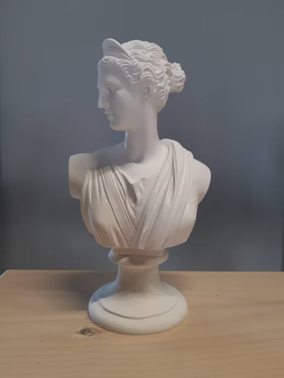 Artemis Diana Greek Roman God Bust Sculpture Greek Handmade | Etsy | Etsy (CAD)