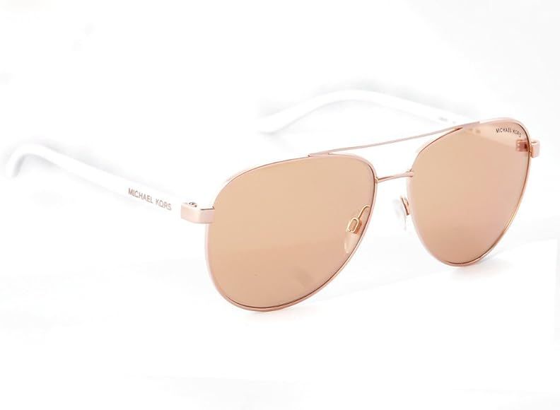 Hvar Sunglasses MK5007 Rose Gold / Rose Gold Flash 1080/R1 59mm | Amazon (US)