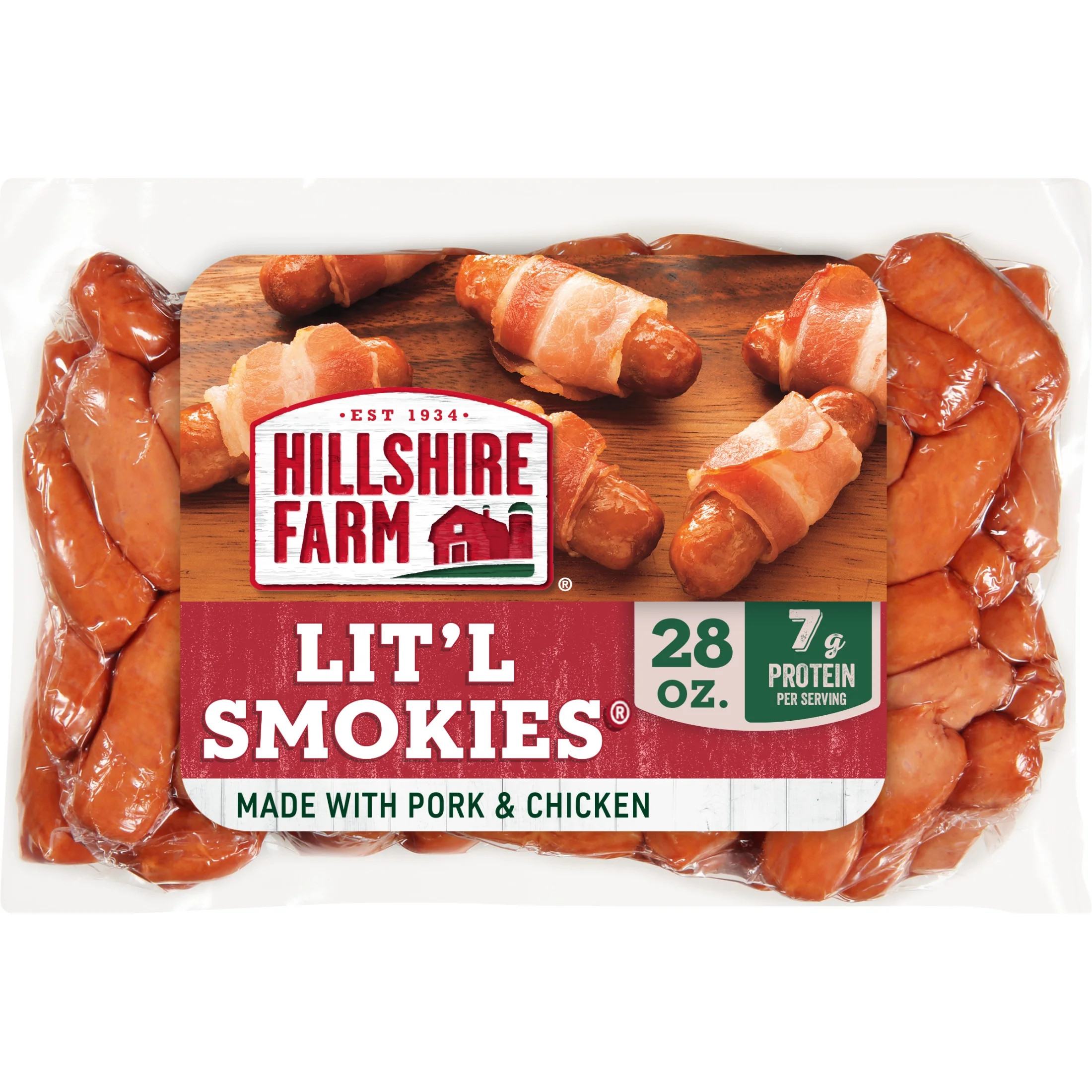 Hillshire Farm Lit'l Smokies Smoked Sausage Links, 28 oz | Walmart (US)