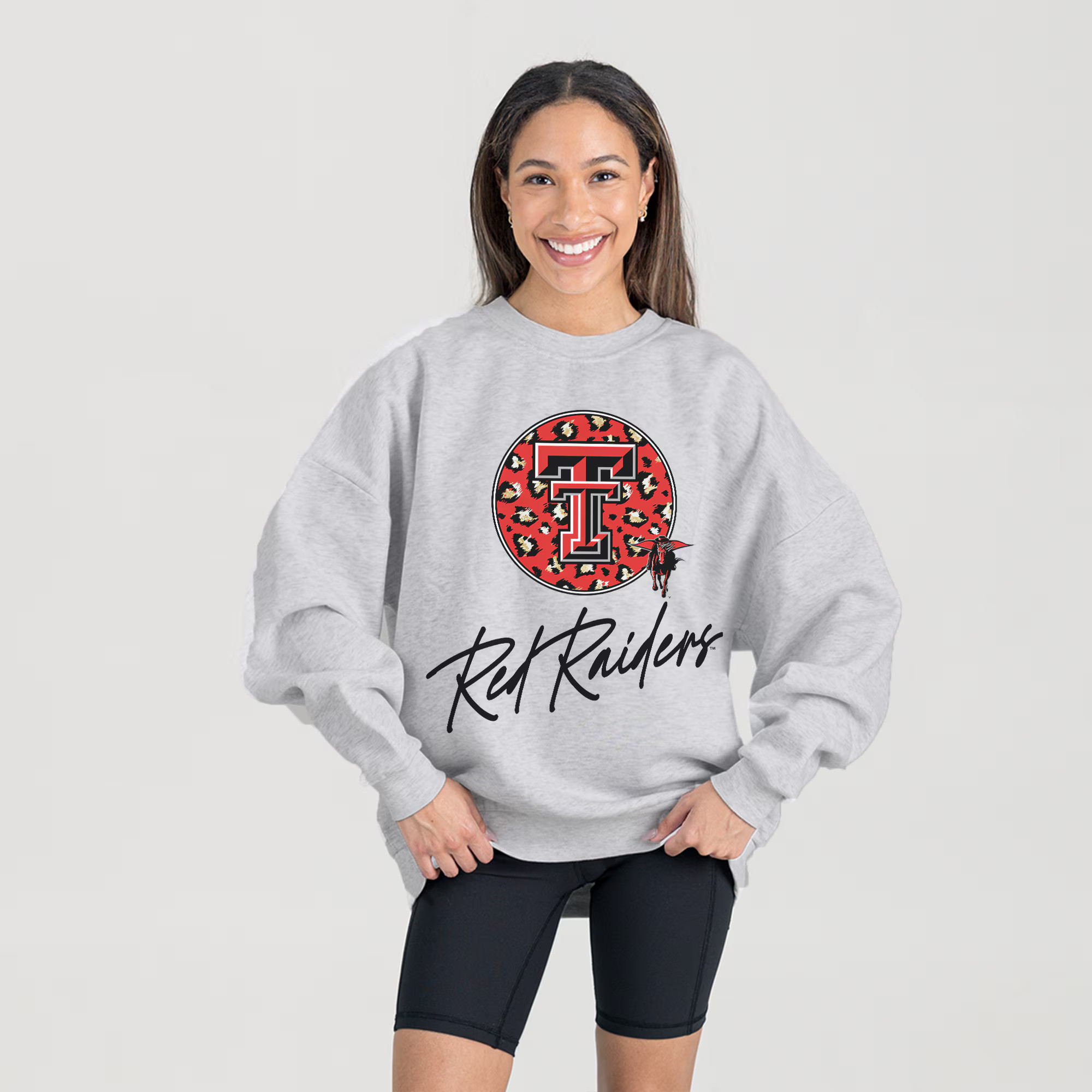 Texas Tech Red Raiders Gameday Couture Women's Premium Fleece Pullover Sweatshirt - Ash | Fanatics