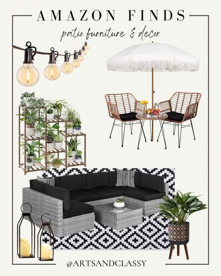 Freshen up your patio space for warmer weather with these outdoor furniture and decor finds from Amazon!

#LTKsalealert #LTKSeasonal #LTKhome