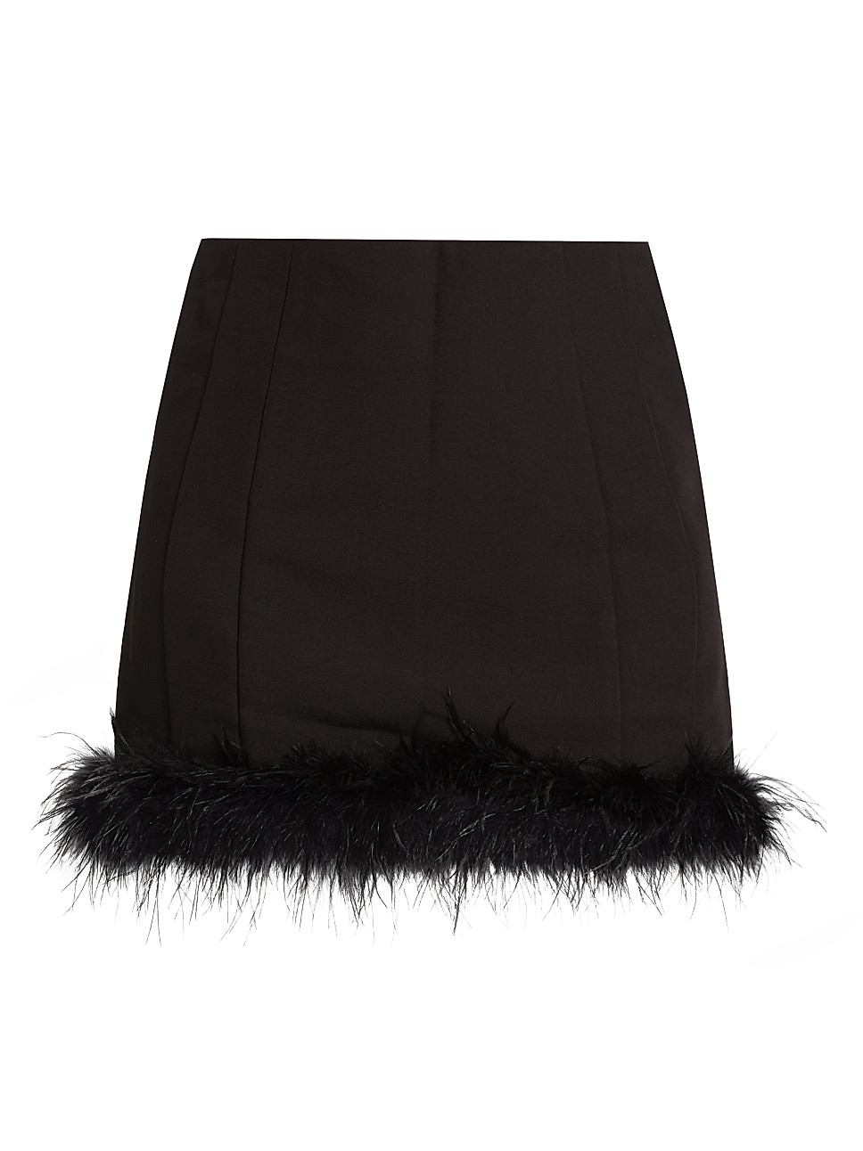 Dax Feather-Trimmed Miniskirt | Saks Fifth Avenue